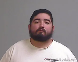 Mugshot of MATTHEW NOE FLORES booked in Hidalgo County, Texas on July 20, 2026