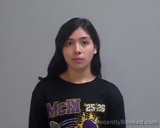 Mugshot of Kaylyn Abril Aguilar booked in Hidalgo County, Texas on July 21, 2026