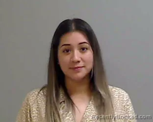 Mugshot of ARELI YESMIN MELENDEZ booked in Hidalgo County, Texas on July 3, 2026