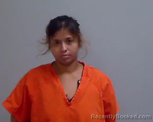 Mugshot of ALONDRA JASMINE MONTELONGO booked in Hidalgo County, Texas on July 21, 2026