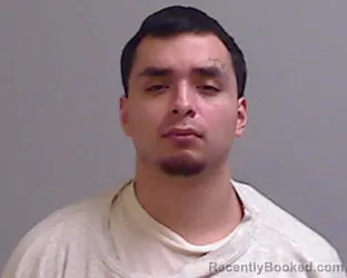 Mugshot of MYKAL ORYAN LLAMAS booked in Hidalgo County, Texas on July 22, 2026