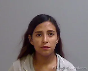Mugshot of Diana Vianey Gonzalez booked in Hidalgo County, Texas on July 22, 2026