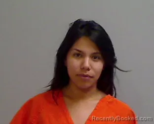 Mugshot of VERONICA Nallely MORA booked in Hidalgo County, Texas on July 23, 2026