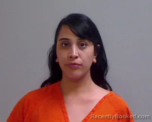 Mugshot of Jessica Nayeli Urbina booked in Hidalgo County, Texas on July 23, 2026