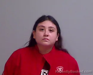 Mugshot of ARACELI NATALY JIMENEZ booked in Hidalgo County, Texas on July 23, 2026