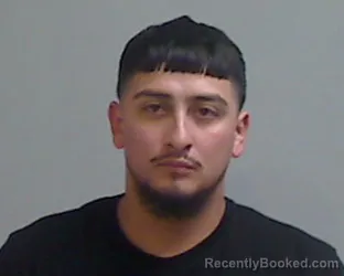 Mugshot of Gustavo Alberto Calvillo booked in Hidalgo County, Texas on July 24, 2026