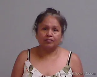 Mugshot of MARIA VARGAS booked in Hidalgo County, Texas on July 24, 2026