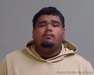 Mugshot of ARAM ISAI OLIVARES booked in Hidalgo County, Texas on July 24, 2026