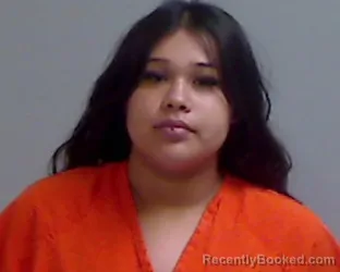 Mugshot of DELIA GENESIS ZAMORA booked in Hidalgo County, Texas on July 24, 2026