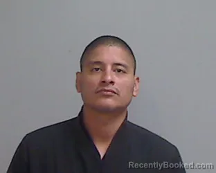Mugshot of Victor Manuel Valencia booked in Hidalgo County, Texas on July 26, 2026