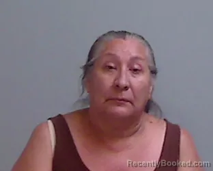 Mugshot of MARIA ELENA MARTINEZ booked in Hidalgo County, Texas on July 27, 2026
