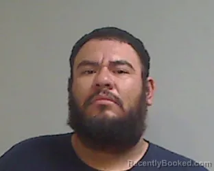 Mugshot of MIGUEL ANGEL OCHOA booked in Hidalgo County, Texas on July 7, 2026