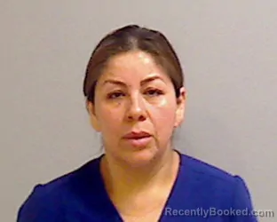 Mugshot of Norma Elizabeth Cortez booked in Hidalgo County, Texas on July 12, 2026