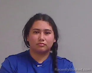 Mugshot of NATALIE GUADALUPE REYES booked in Hidalgo County, Texas on July 13, 2026