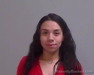 Mugshot of LAURA LELIANEE MENDOZA booked in Hidalgo County, Texas on July 13, 2026