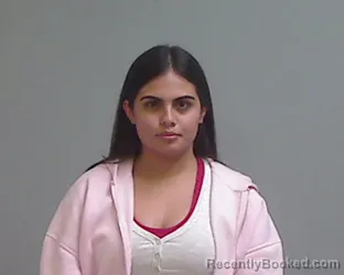 Mugshot of Alessandra Silva booked in Hidalgo County, Texas on July 14, 2026