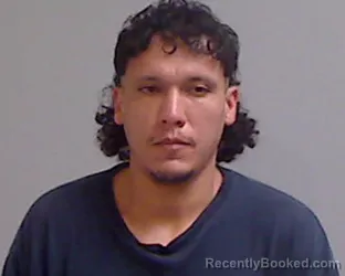 Mugshot of Diego Alberto Tinajero booked in Hidalgo County, Texas on July 15, 2026