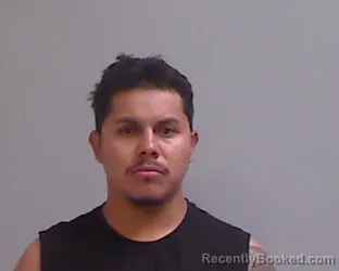 Mugshot of Oscar Saldana Gaytan booked in Hidalgo County, Texas on July 15, 2026