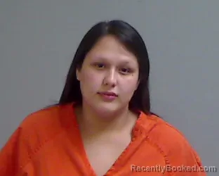 Mugshot of GABRIELLE GRACE MONTES booked in Hidalgo County, Texas on July 15, 2026