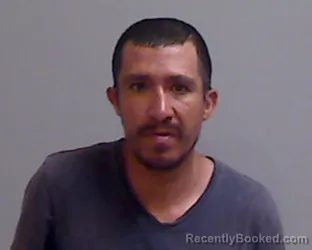 Mugshot of Azael Rodriguez Alfaro booked in Hidalgo County, Texas on August 17, 2026