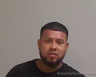 Mugshot of Emanuel Valdez booked in Hidalgo County, Texas on August 24, 2026