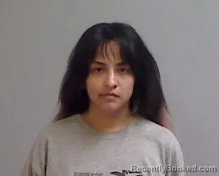 Mugshot of Priscilla Denise Santiago booked in Hidalgo County, Texas on August 24, 2026