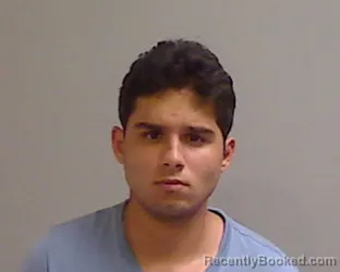 Mugshot of Antonio Esteban Garza booked in Hidalgo County, Texas on August 24, 2026