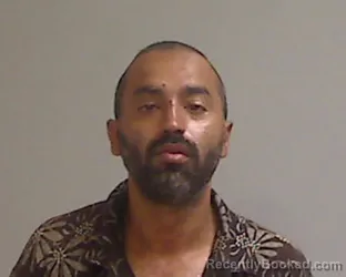 Mugshot of Alphonse Luchiano Allegretti booked in Hidalgo County, Texas on August 24, 2026