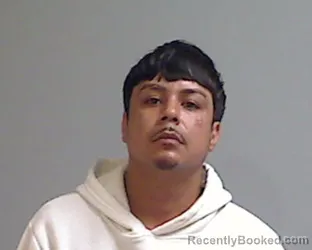 Mugshot of Emiliano Garcia booked in Hidalgo County, Texas on August 24, 2026