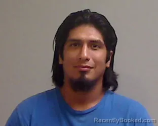 Mugshot of Angel Alejandro Nerio booked in Hidalgo County, Texas on August 24, 2026