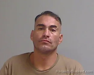 Mugshot of Oscar Ortiz booked in Hidalgo County, Texas on August 24, 2026