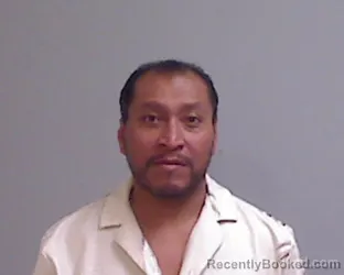 Mugshot of Antonio Hinojosa booked in Hidalgo County, Texas on August 25, 2026