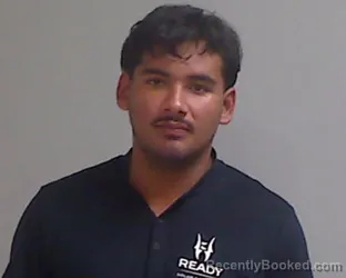 Mugshot of Toribio Alejandro Quintero booked in Hidalgo County, Texas on August 25, 2026