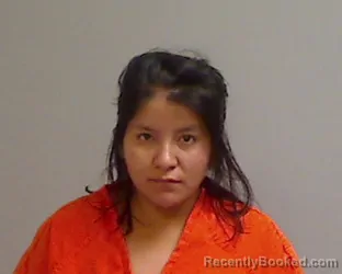 Mugshot of Ana Sarait Moreno booked in Hidalgo County, Texas on August 25, 2026
