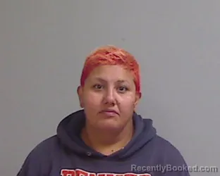 Mugshot of Joanna Arely Guzman booked in Hidalgo County, Texas on August 25, 2026