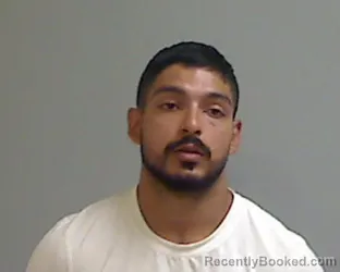 Mugshot of Alejandro Esparza booked in Hidalgo County, Texas on August 26, 2026