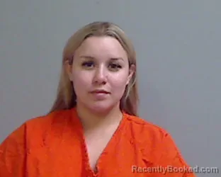 Mugshot of Lluvia Fanely Becerra booked in Hidalgo County, Texas on August 26, 2026
