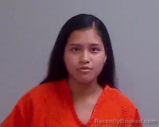 Mugshot of Nayeli Cassandra Saucedo booked in Hidalgo County, Texas on August 26, 2026