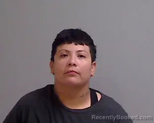 Mugshot of Estephanie Maurie Navarro booked in Hidalgo County, Texas on August 27, 2026