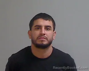 Mugshot of Ramiro Aleman Zarazua booked in Hidalgo County, Texas on August 26, 2026