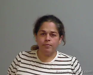 Mugshot of Beatriz Adriana Ndjina booked in Hidalgo County, Texas on August 27, 2026
