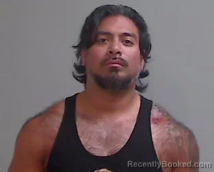 Mugshot of Steven Joshua Alonzo booked in Hidalgo County, Texas on August 27, 2026