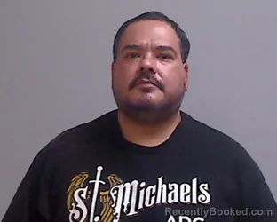 Mugshot of David Reymundo Saenz booked in Hidalgo County, Texas on August 27, 2026
