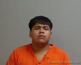 Mugshot of Angel Ivan Enriquez booked in Hidalgo County, Texas on August 27, 2026