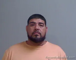 Mugshot of Adalberto Flores booked in Hidalgo County, Texas on August 27, 2026