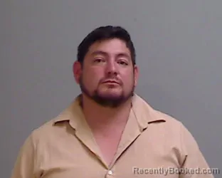 Mugshot of Isaias Garcia booked in Hidalgo County, Texas on August 28, 2026