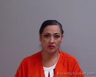 Mugshot of San Juanita Hernandez booked in Hidalgo County, Texas on August 28, 2026