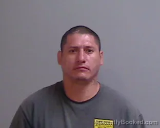 Mugshot of Christopher Joseph Guzman booked in Hidalgo County, Texas on August 28, 2026