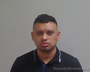 Mugshot of Jesus Alberto Hernandez booked in Hidalgo County, Texas on August 28, 2026