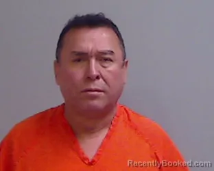 Mugshot of Santiago Sierra booked in Hidalgo County, Texas on August 28, 2026